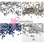 Diamante 100 buc de unghii 3D, DS051 Silver Metalic 1,1mm Diamante 100 buc de unghii 3D, DS051 Silver Metalic 1,1mm